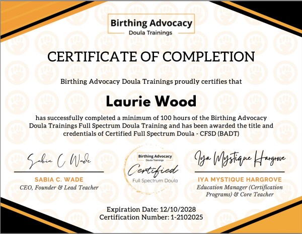 Certification