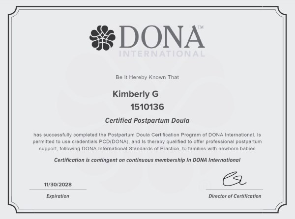 Certification