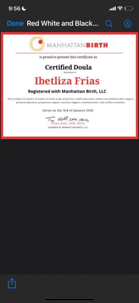Certification