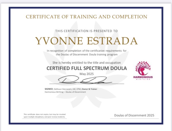 Certification