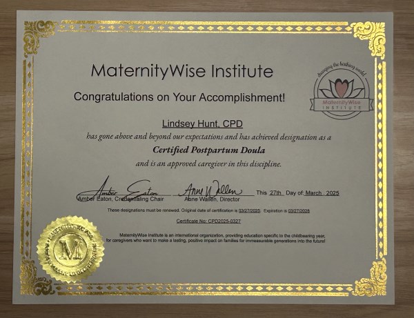 Certification