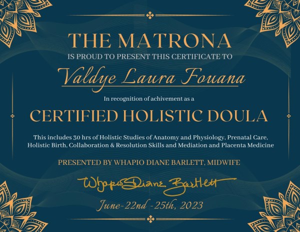 Certification