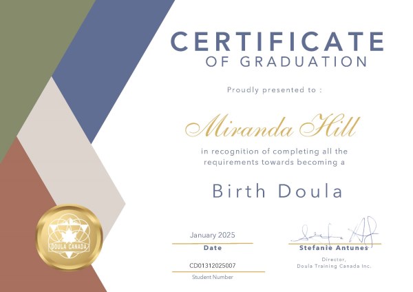 Certification
