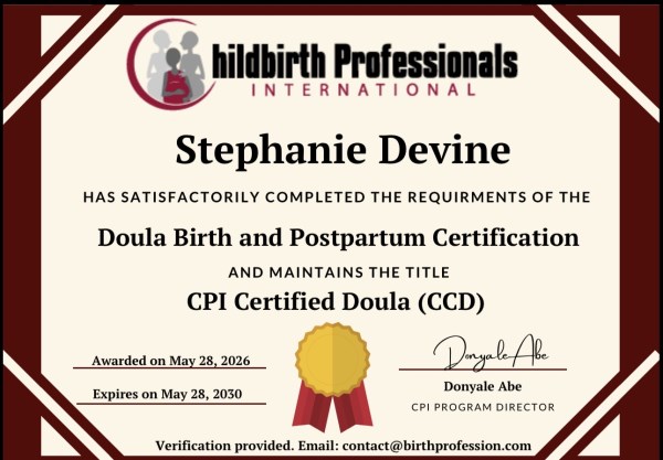 Certification