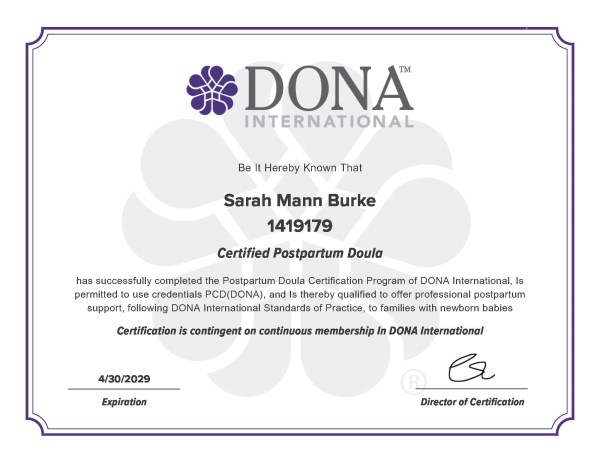 Certification