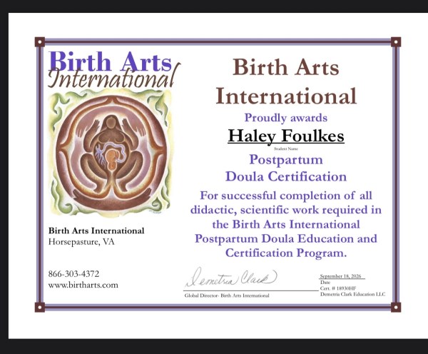 Certification