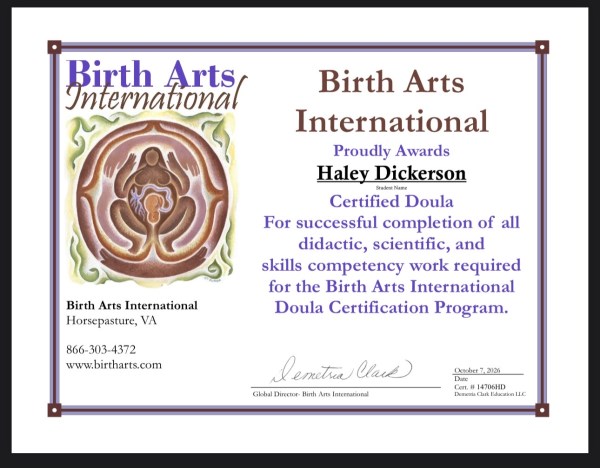 Certification