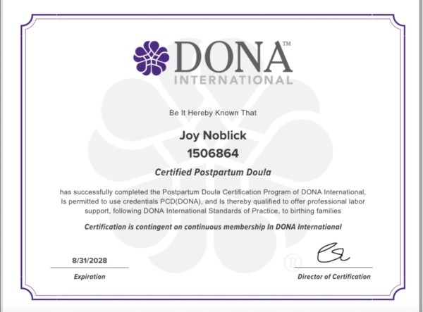 Certification