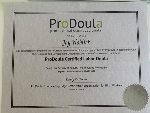 Certification