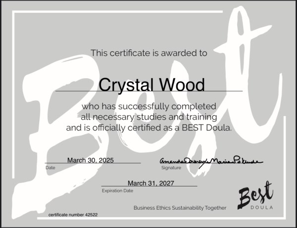 Certification
