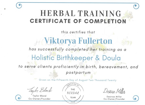 Certification