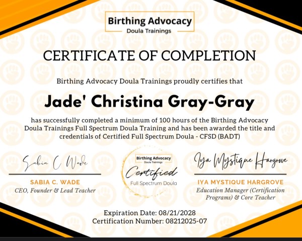 Certification