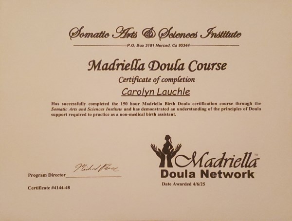 Certification