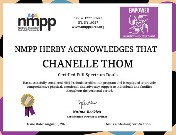Certification