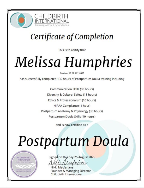 Certification