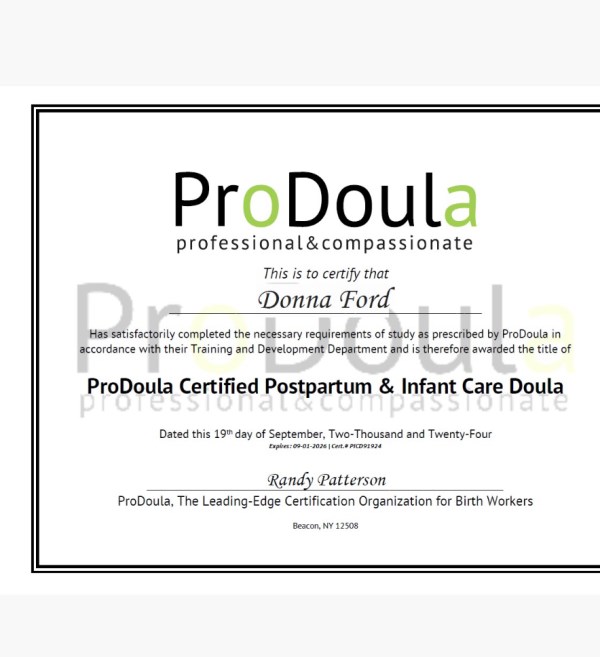 Certification