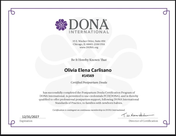 Certification
