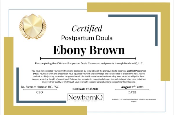 Certification