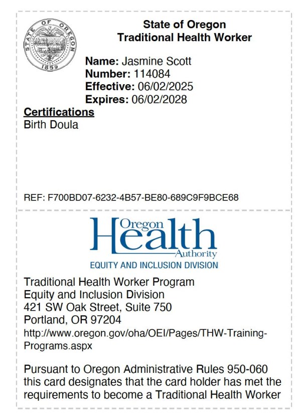 Certification