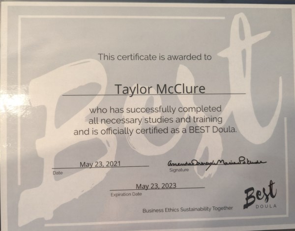 Certification
