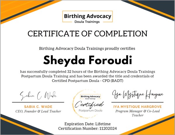 Certification