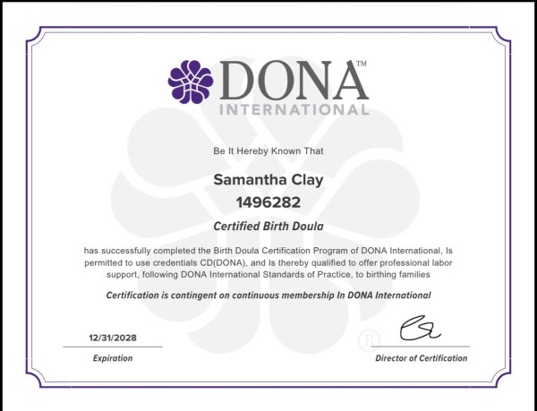 Certification