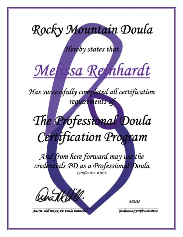 Certification