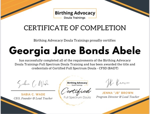 Certification