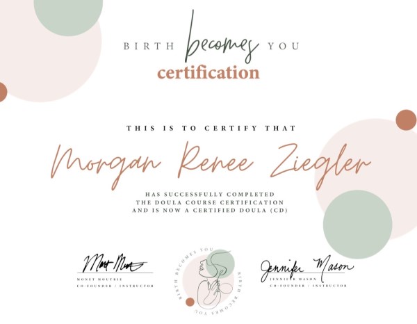 Certification