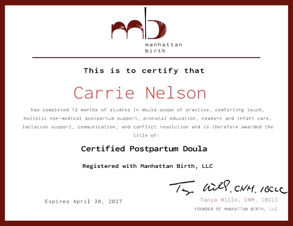 Certification