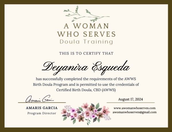 Certification