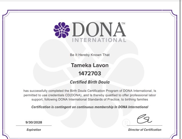 Certification