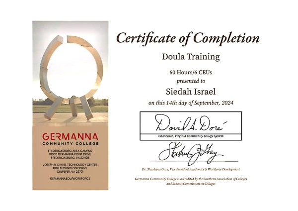 Certification