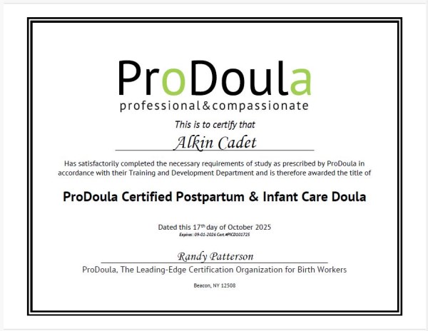 Certification