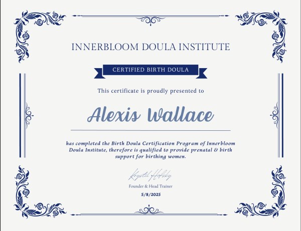 Certification