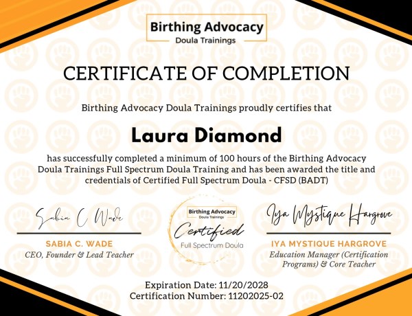 Certification