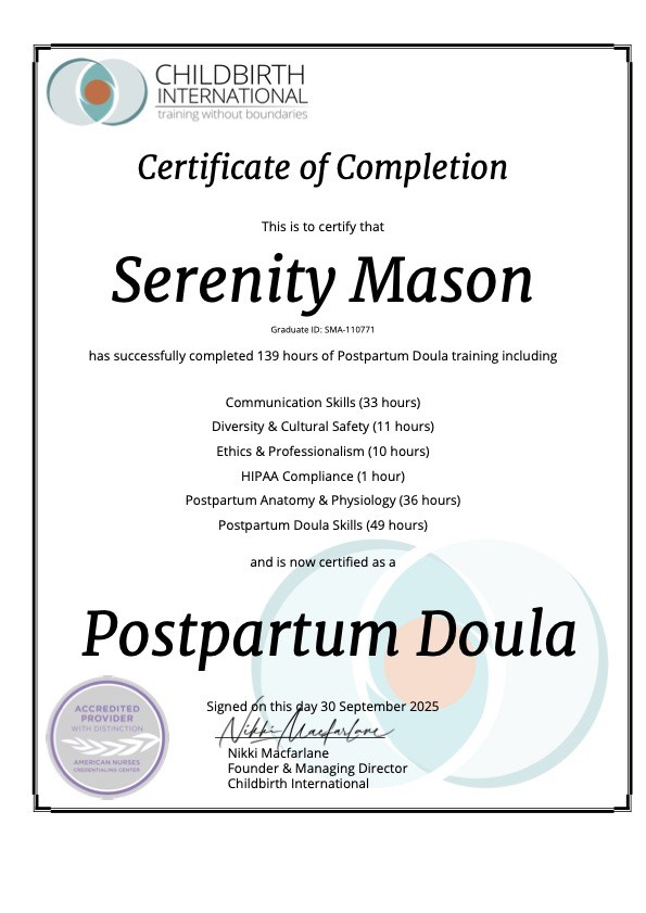 Certification