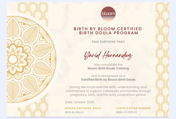 Certification