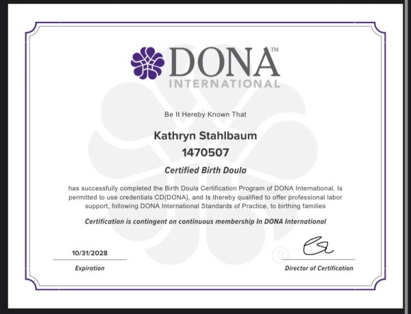 Certification