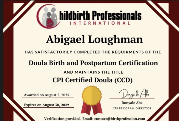 Certification
