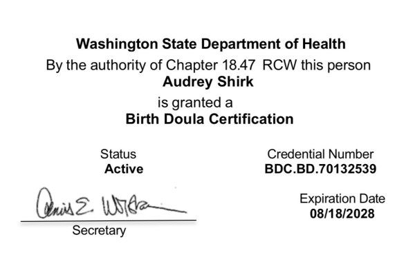 Certification