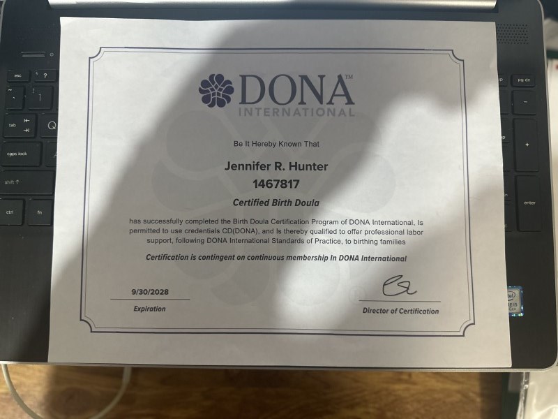 Certification