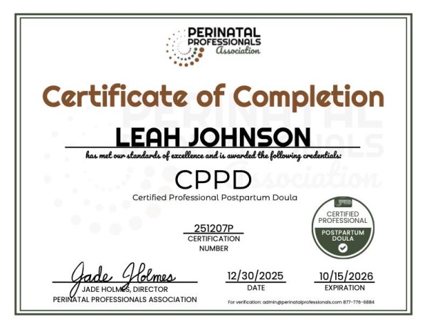 Certification