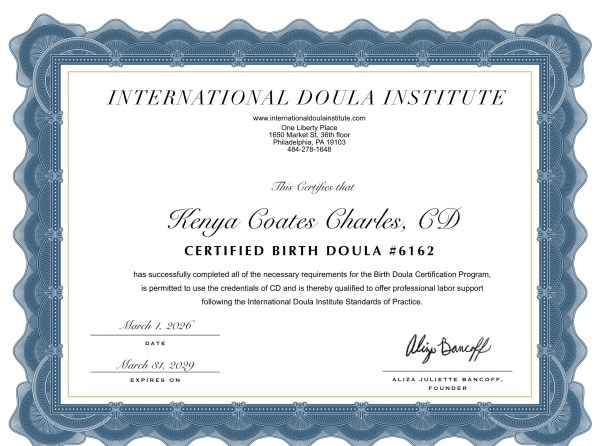 Certification