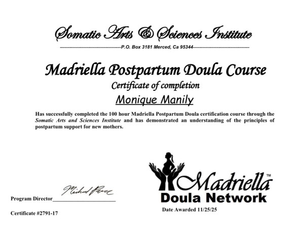 Certification