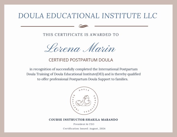 Certification