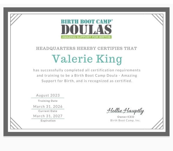 Certification