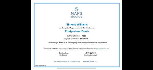 Certification