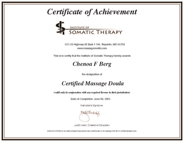 Certification