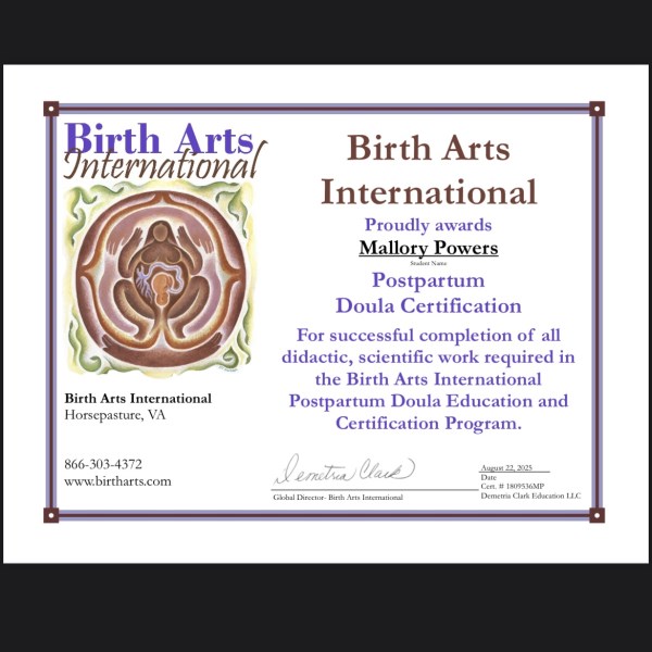 Certification